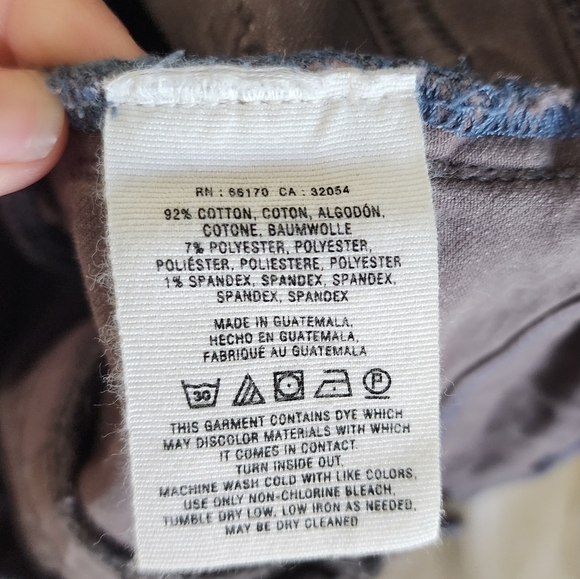 Anthropologie Pilcro and the Letterpress Fit/ Serif Gray Ankle Zip Jeans sz 28 - Picture 5 of 5